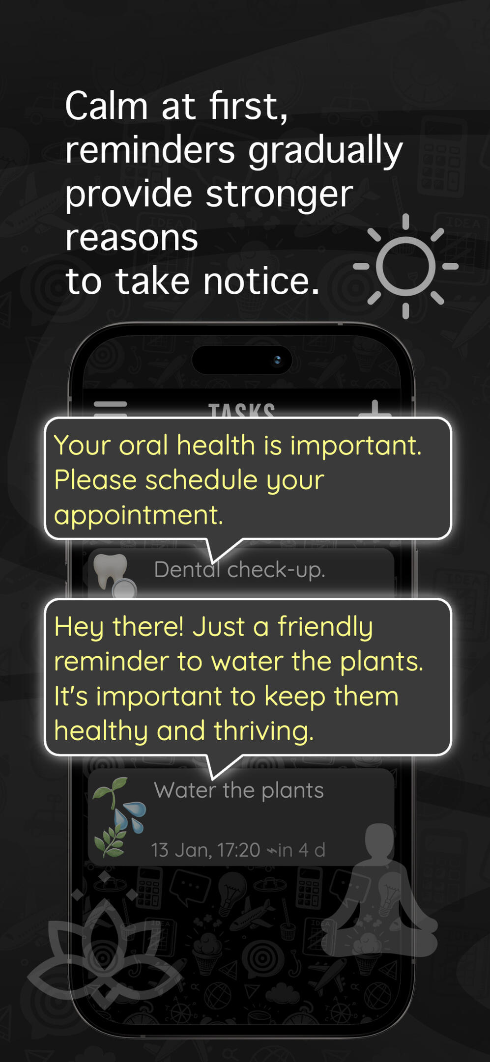 Aware Reminders illustration 1