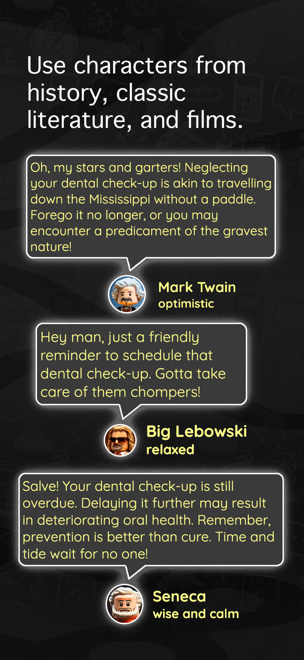 Aware Reminders illustration 4