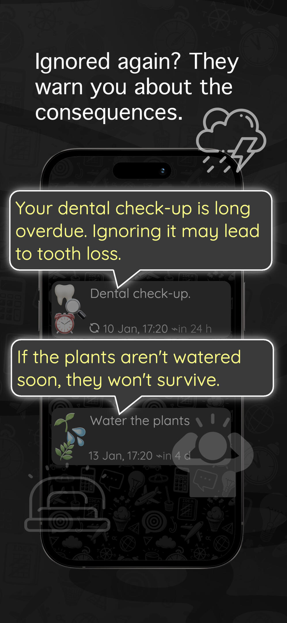 Aware Reminders illustration 3